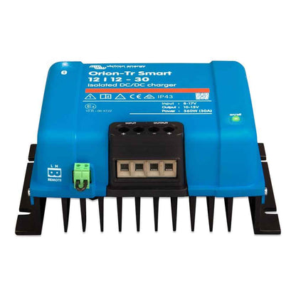 Victron Orion-Tr Smart 12volt 12volt 30A Isolated DC-DC Charger