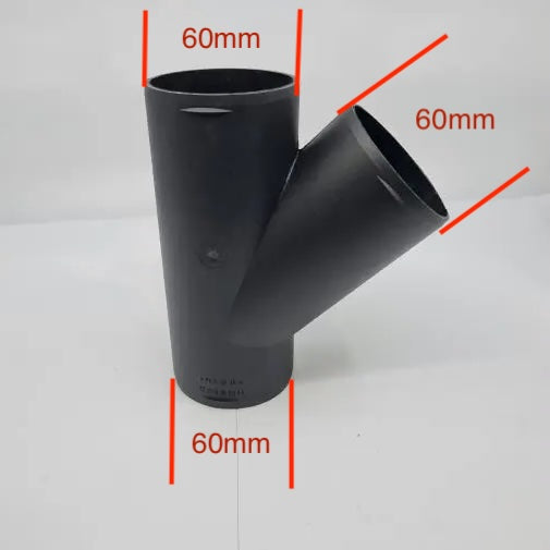 Eberspacher 60mm Y Piece Adaptor Suits Diesel Heaters