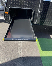 560mm wide Tunnel Boot Drawer Slide x 1200mm - Everything Caravans