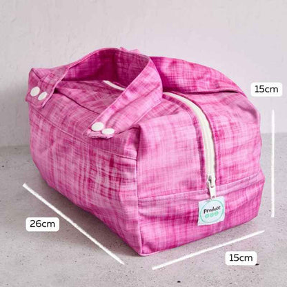 Produce Pod - Reusable Veggie Bag for Fridge - Rhubarb
