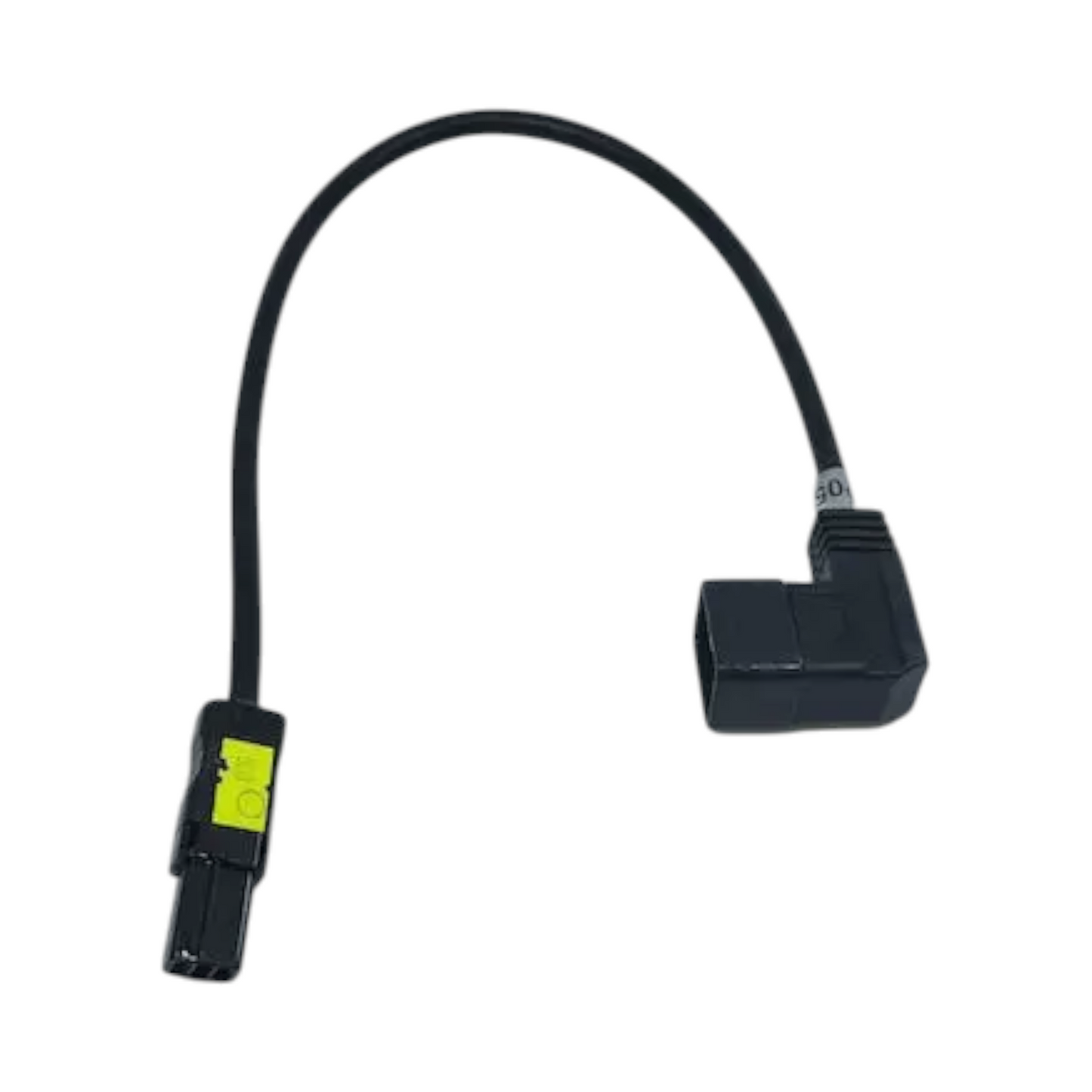 Male LEC C20 to CMS C Type Inverter Output Cable 500mm Black