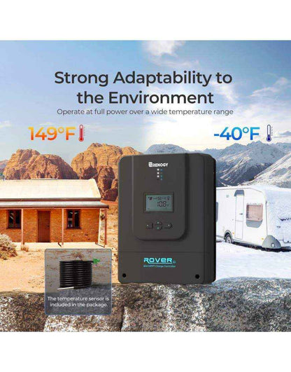 RENOGY CORE 500-11100 Rover Li 60 Amp MPPT Solar Charger RNG-CTRL-RVR60-G1-AU
