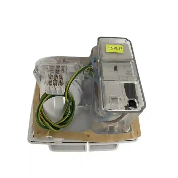500-04318 CMS Inlet 500-04318 15A Auto switch White with RCD IP44