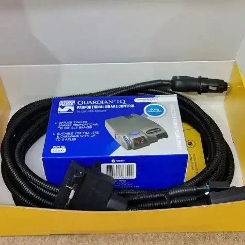Portable Electric Brake Controller and Harness 12 Pin Connectors