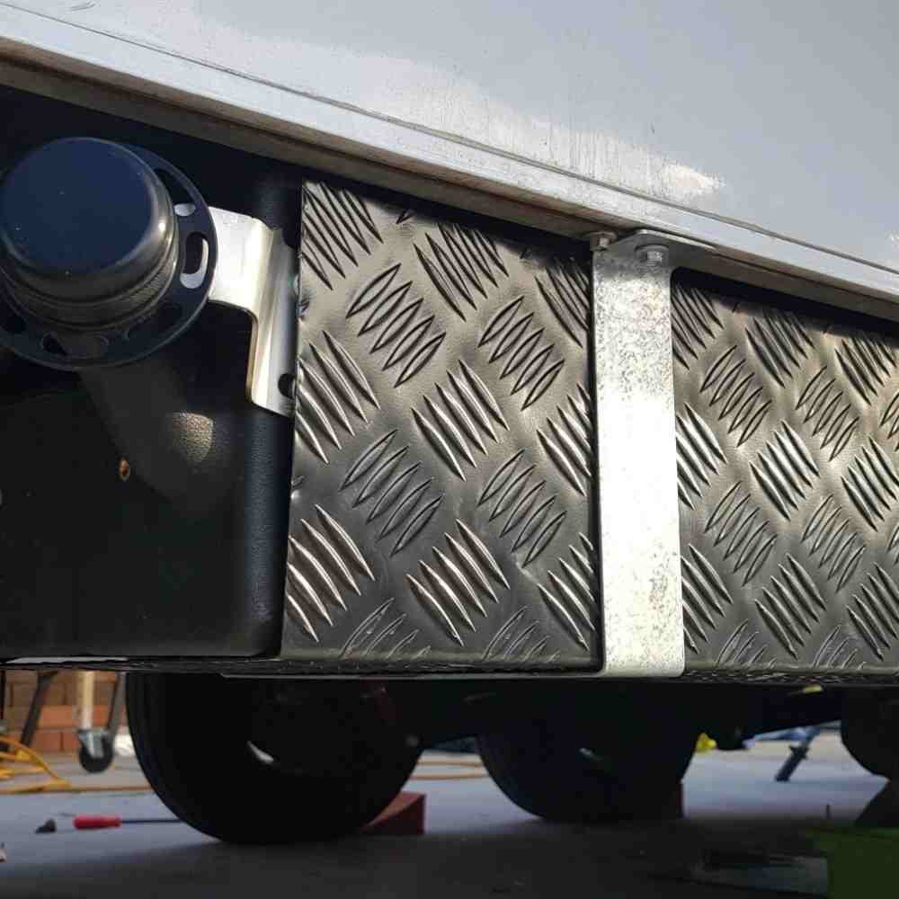 Under Caravan Mount Diesel Heater Tank Black 15 Litre