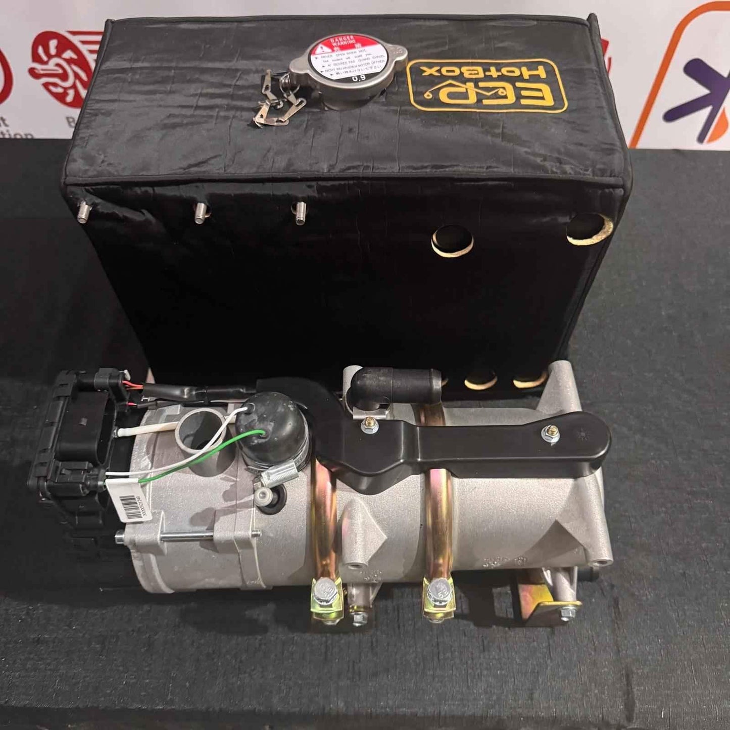 ECP Autoterm 10kw HotBox HeatPak Continuous Hot Water and Air Heating with 240v