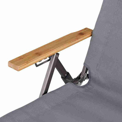 OZtrail Cape Series Recliner Chair Grey