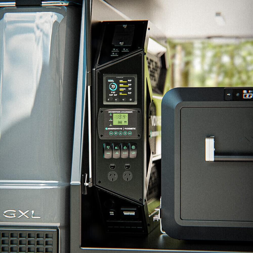 Voyager Power System canopy power system 3000W/100A inverter‑charger K-V3T01