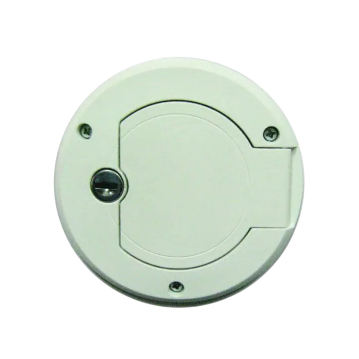 Camec Lockable Water Filler - White Right Hand Hinge