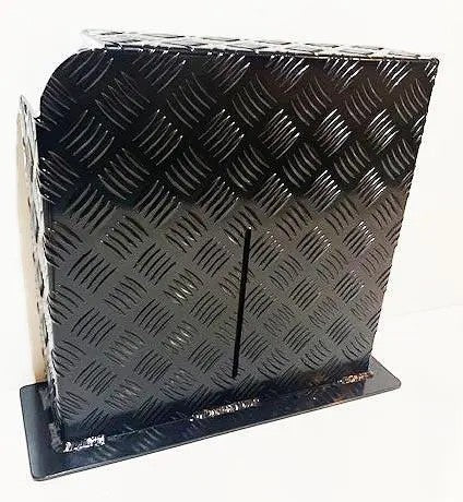 Diesel Tank Cover Black - Base Mount Left Hand Side