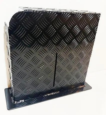 Diesel Tank Cover Black - Base Mount Left Hand Side