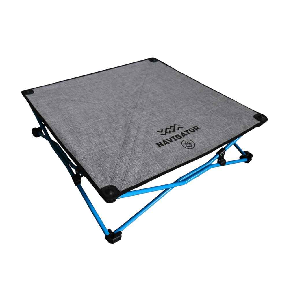 Navigator Gear Navi Dog Bed Grey Blue Up to 70Kg