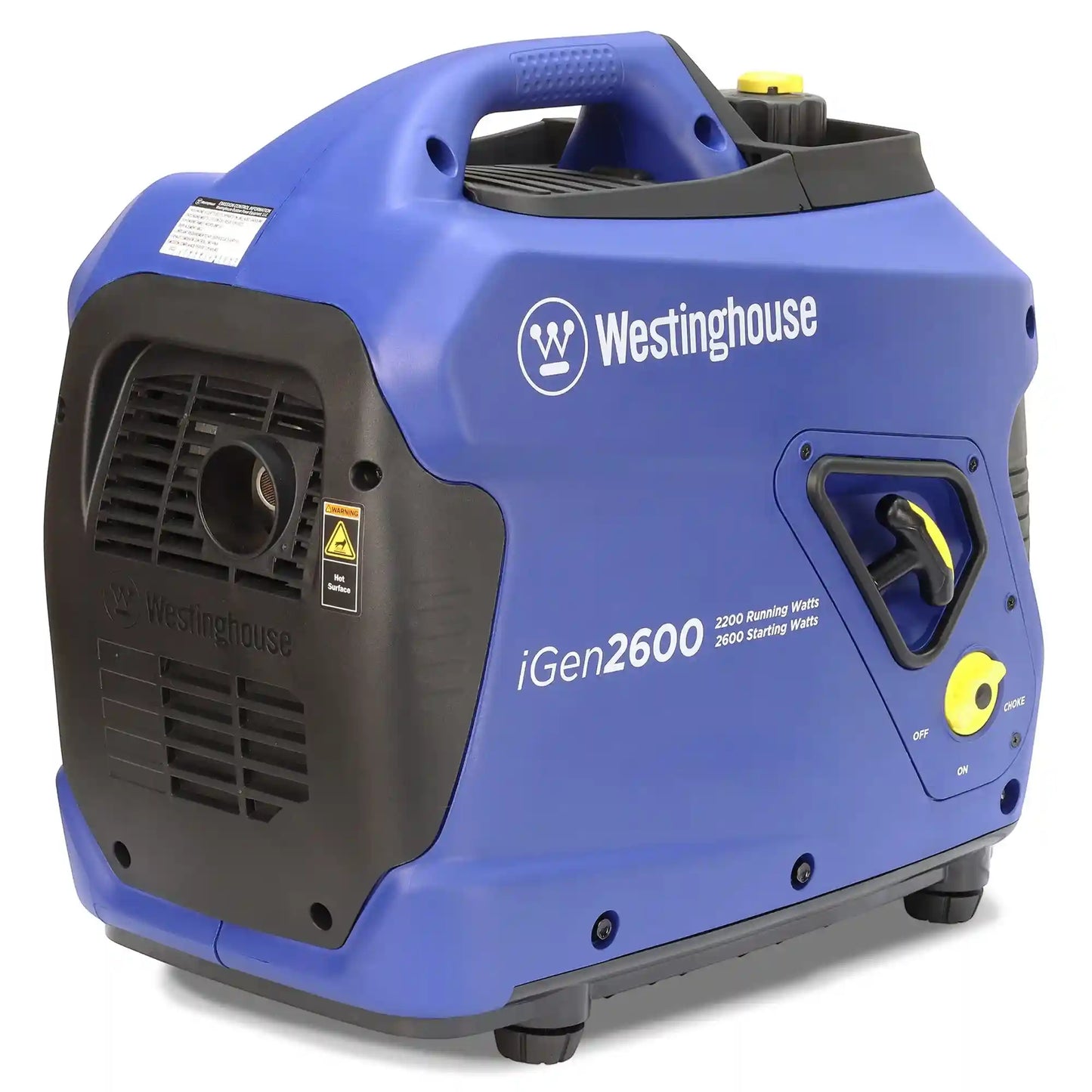 Westinghouse iGen2600 Inverter Generator for 2600 Starting Watts / 2200 Running Watts