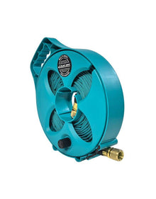 FLAT-OUT 7.5m TEAL Drinking Water Hose on Compact Reel. C7T