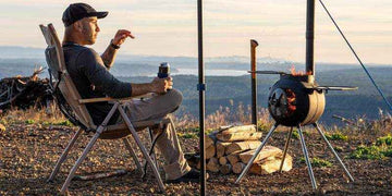 OZtrail Cape Series Recliner Chair Tan
