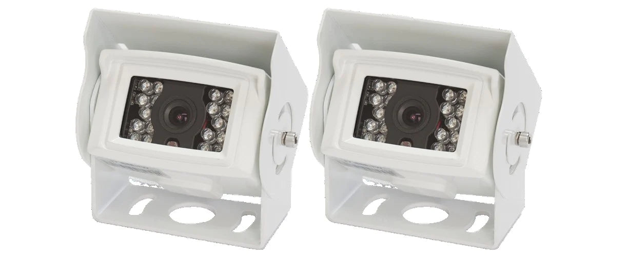 SafetyDave Reversing Camera Kit 5.8inch Dash Monitor with 2 Square Ccd Cameras