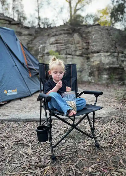 OZtrail Roamer Kids Hard Arm Chair