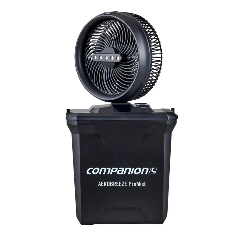 Companion Aerobreeze ProMist 25cm Oscillating Misting Fan