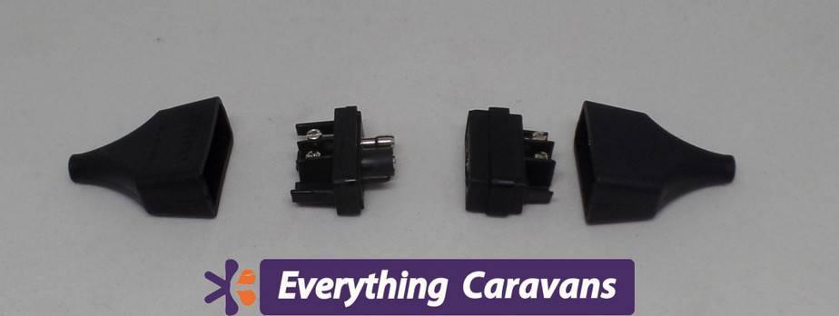 12volt Plug for 3 Way F400 RC1180 Chescold Dometic Fridge Freezer Old Type - Everything Caravans