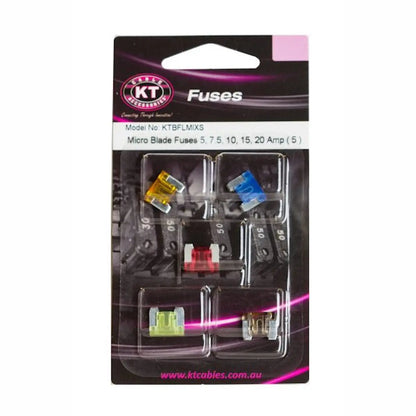 Micro Blade Fuses - Pack of 5