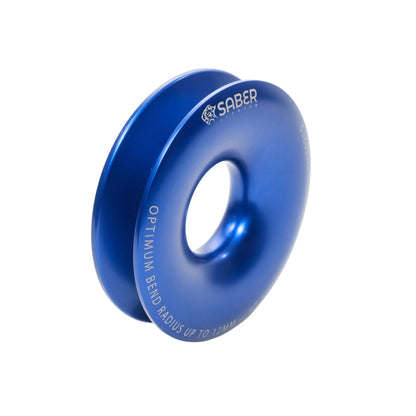 Saber Ezy-Glide 12,500 WLL Recovery Ring and Bag - Blue