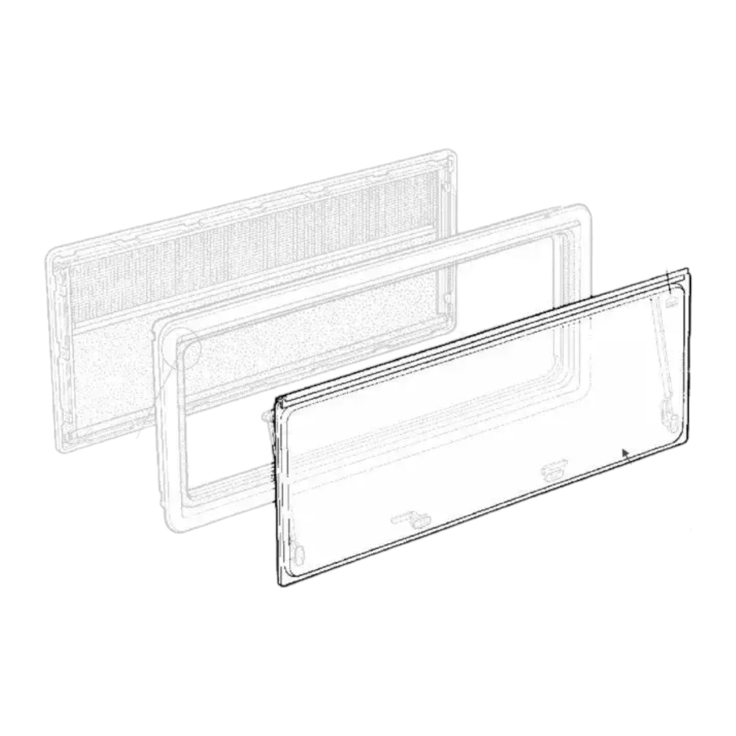 Dometic CHAL Window Blade 1200X350mm