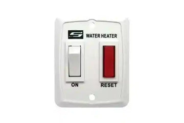 Suburban Switch and Plate Assembly White for SW6DA.