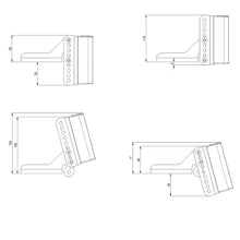 RacksBrax HD Adjustable Brackets - Short Triple