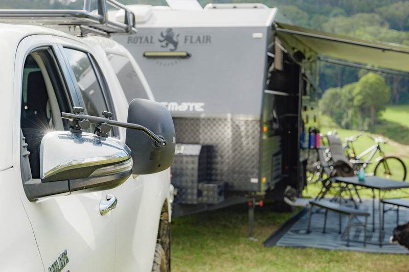 Companion Caravan Deluxe Towing Mirrors Set of 2