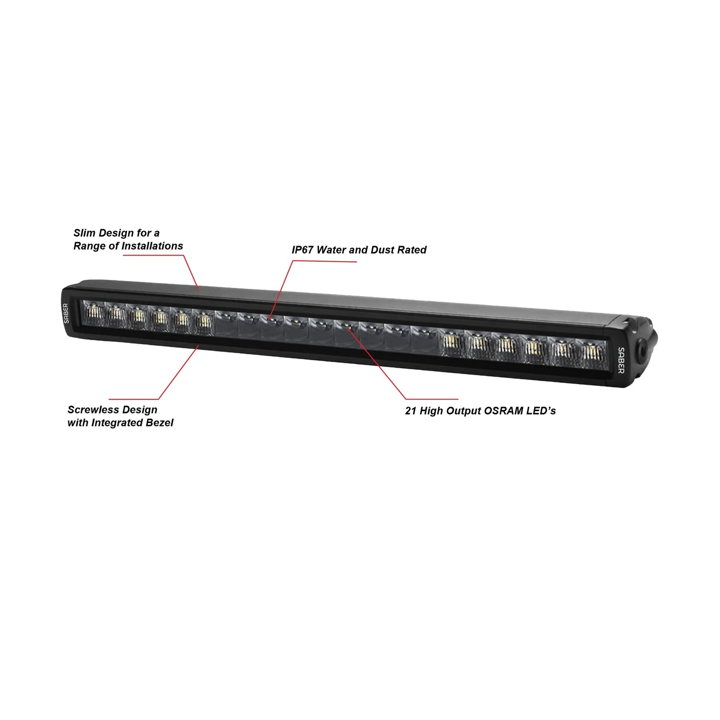 Saber Offroad 20" Light Bar - Combo Beam