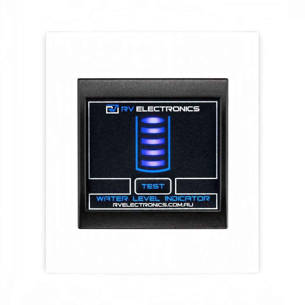 RV Electronics LED Black Single Tank Water Level Indicator
