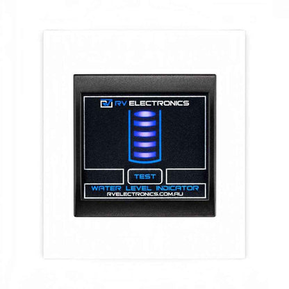 RV Electronics LED Black Single Tank Water Level Indicator