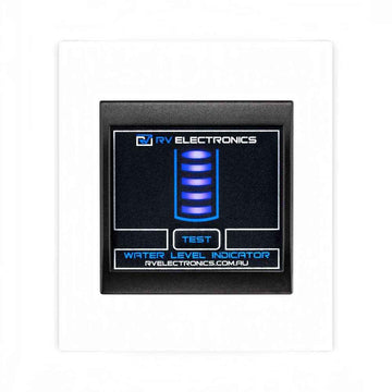 RV Electronics LED Black Single Tank Water Level Indicator