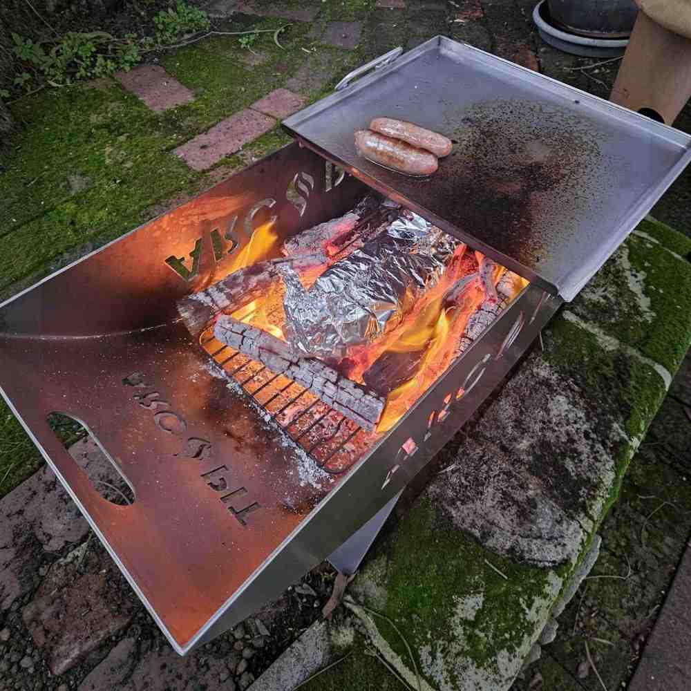 ArcMate ArcPit XL 2-in-1 portable fire pit and outdoor BBQ - Large Size