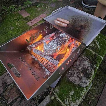 ArcMate ArcPit XL 2-in-1 portable fire pit and outdoor BBQ - Large Size