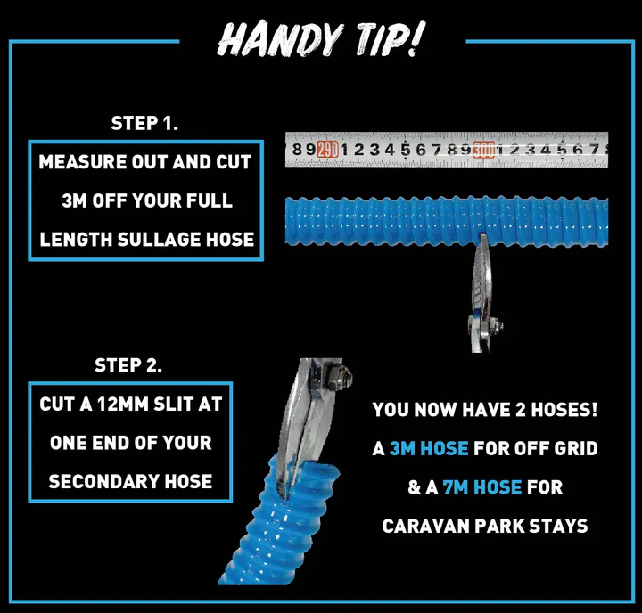 Navigator Gear Sullage Hose 25mm x 10m - in store only