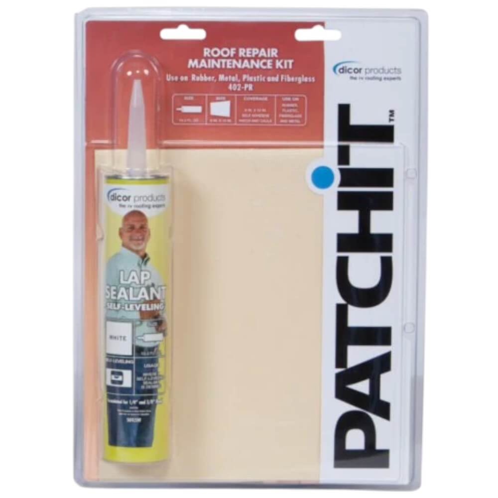 600-05100 Dicor Roof Repair Kit for Motohomes with Rubber Membrane Roofs Patch It
