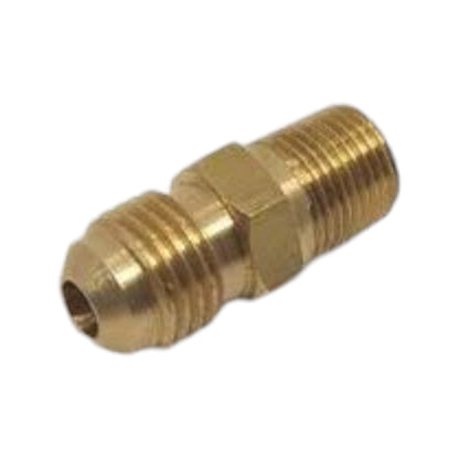 Brass Gas fitting 1-4 Flare Union for 1-8 Thread 01-.706