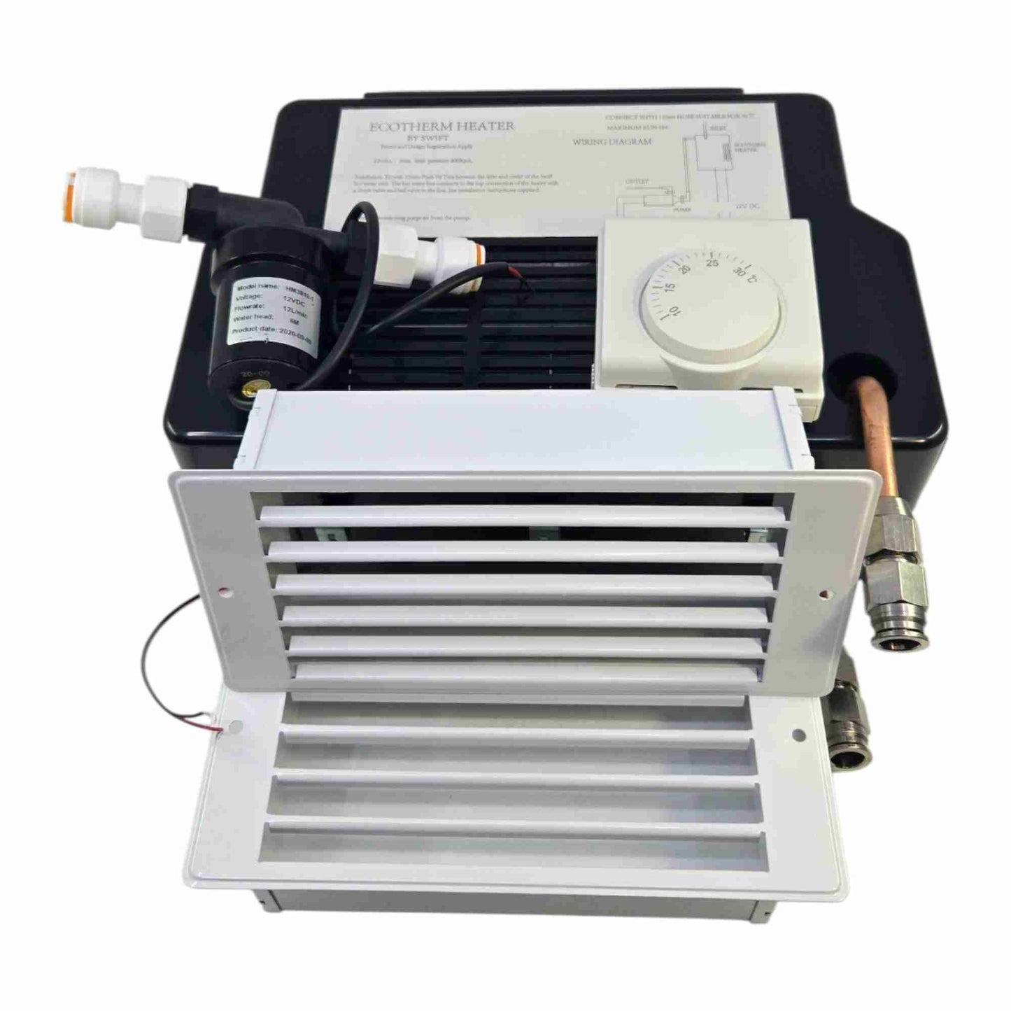 Swift Ecotherm Heater ECO002 Hydronic Caravan Heating System
