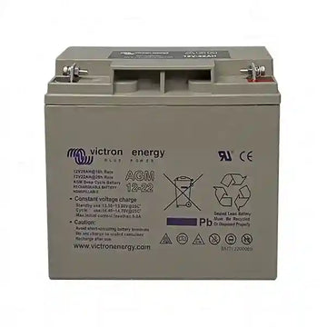 Victron 12V 22Ah AGM Deep Cycle Battery - Everything Caravans