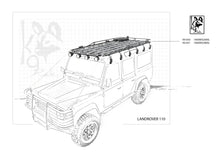 Landrover Defender 110 K9 Roof Racks Expedition Quality 1400WX2800L Expedition - Autumn Sale