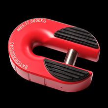 Saber 7075 Alloy Winch Shackle Cerakote Red winch shackle for soft shackles