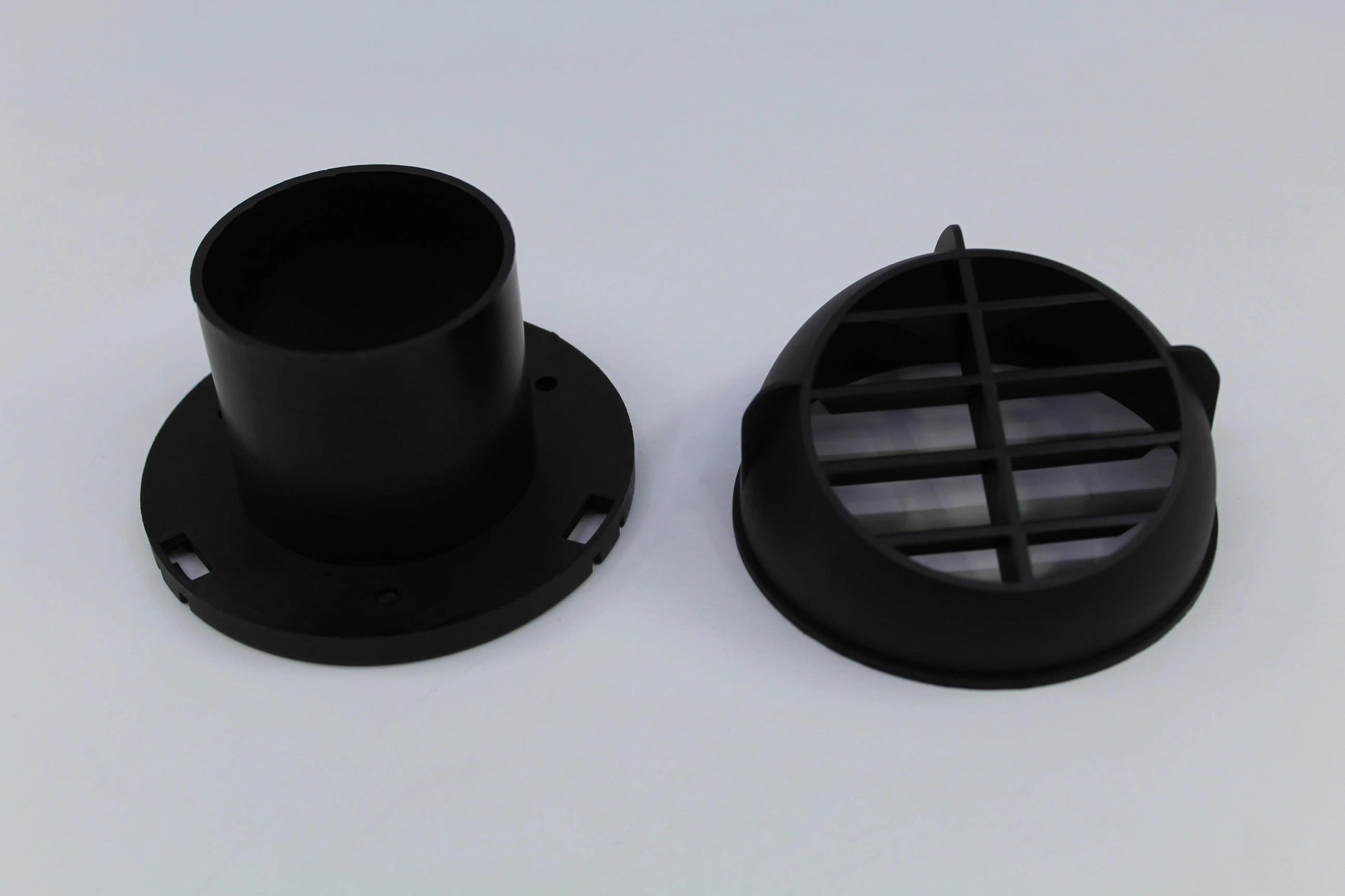 Directional Air Outlet Type B Black 60/65mm - Everything Caravans