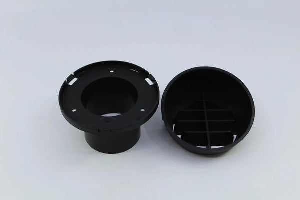 Directional Air Outlet Type B Black 60/65mm - Everything Caravans