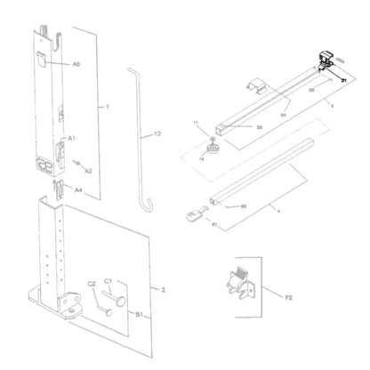 Dometic Awning Top Mounting Bracket