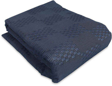 Caravan Annex Mat 2.5M x 3.5M  Foam Mesh Breathable and Anti Slip Blue
