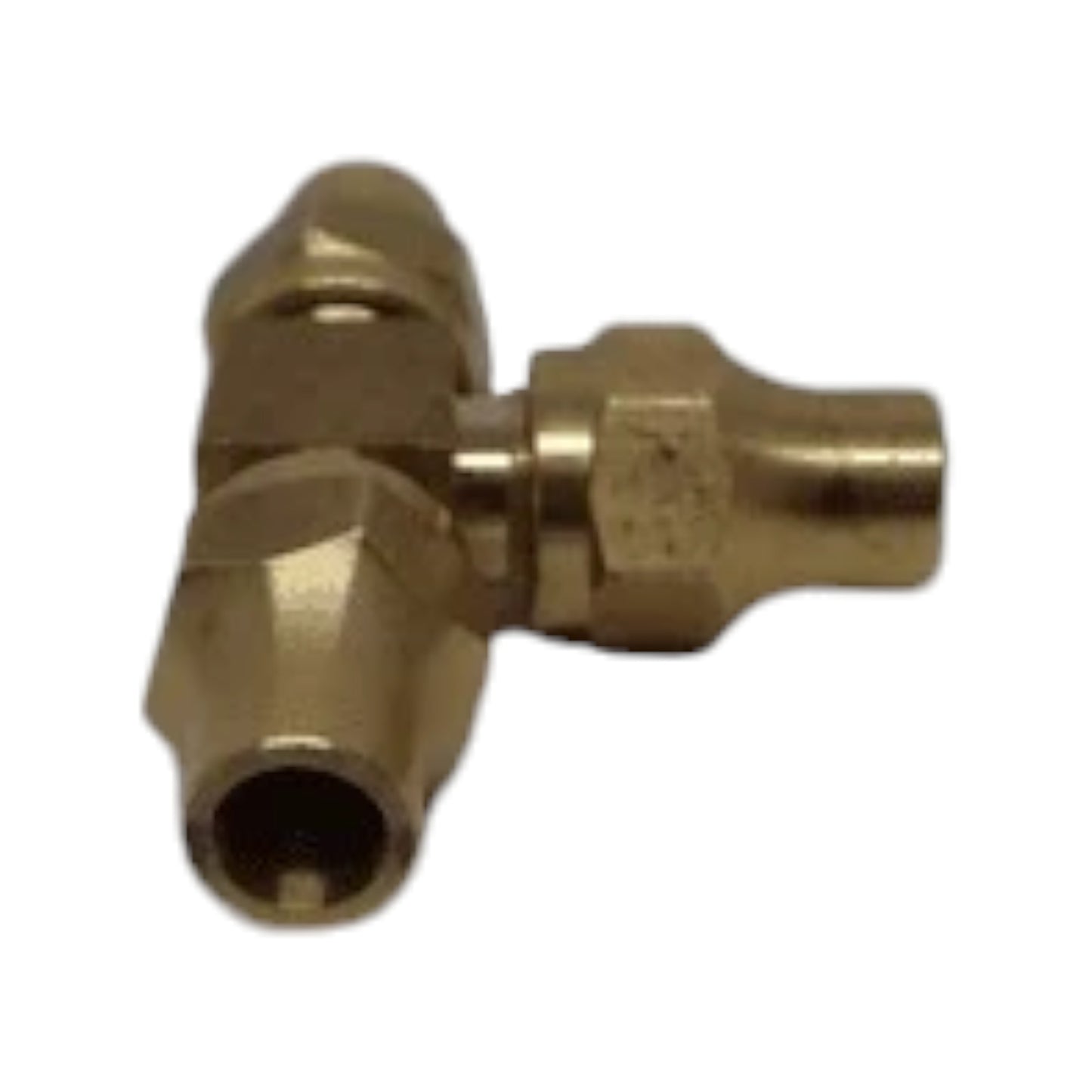 Brass Gas fitting 5-16 Flare Three Way Tee for 5-16 Copper Pipe with Flare Nuts 2352