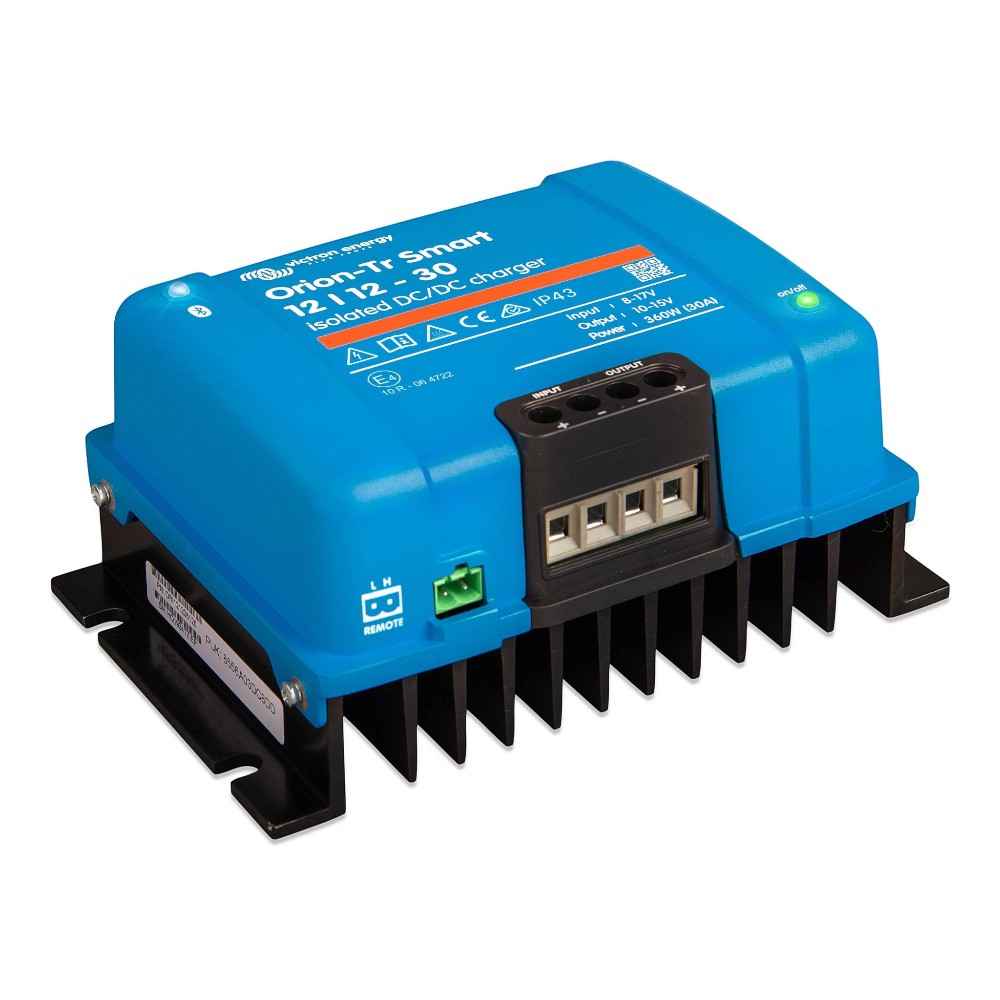 Victron Orion-Tr Smart 12volt 12volt 30A Isolated DC-DC Charger