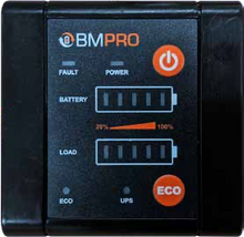 BMPRO PurePro 2000w Invertor Pure Sine with Remote ATS and RCD