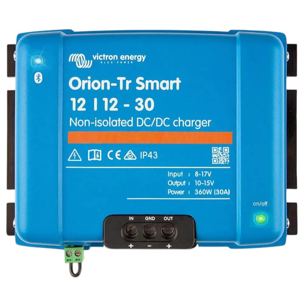 Victron Orion-Tr Smart 12volt 12volt 30amp Non-Isolated DC-DC Charger